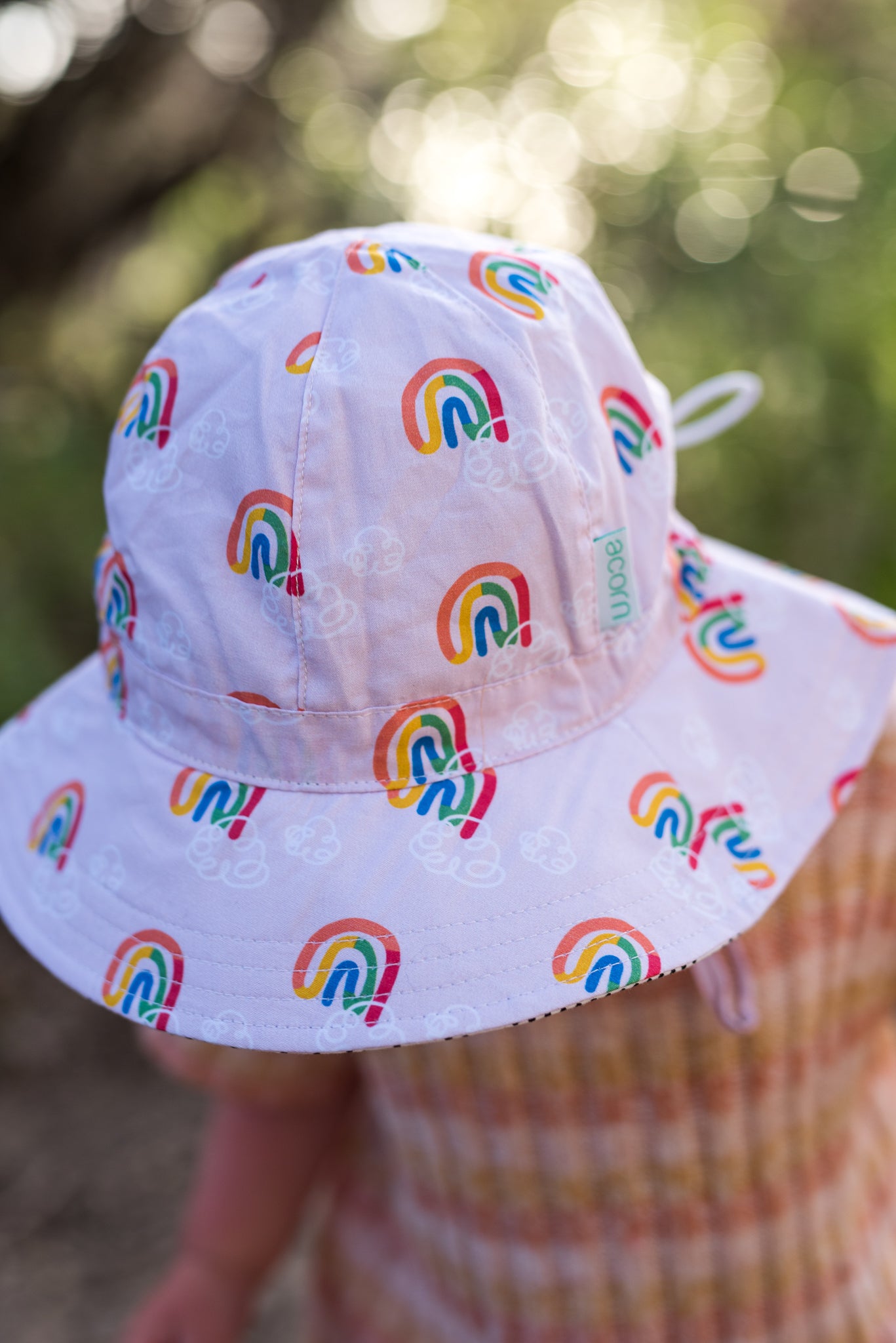 Acorn | Rainbow Squiggle Floppy Hat