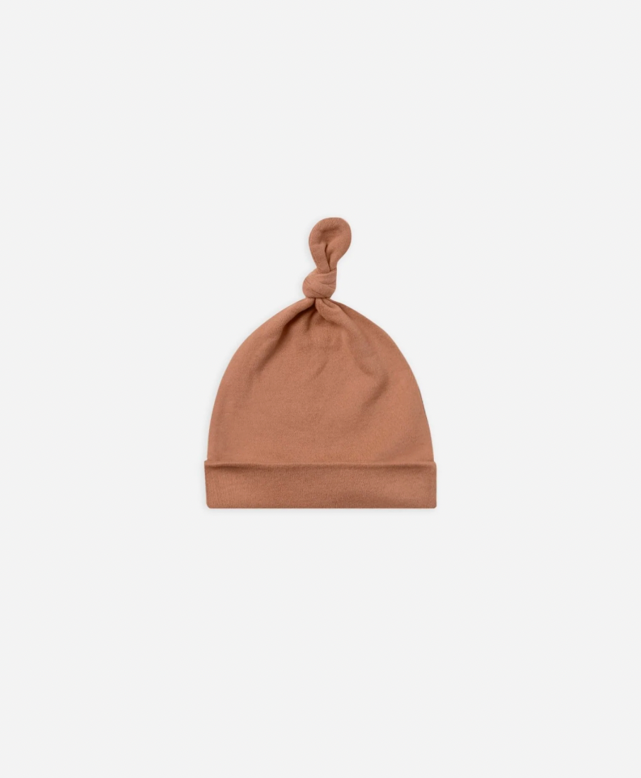 Quincy Mae | Knotted Baby Hat - Amber