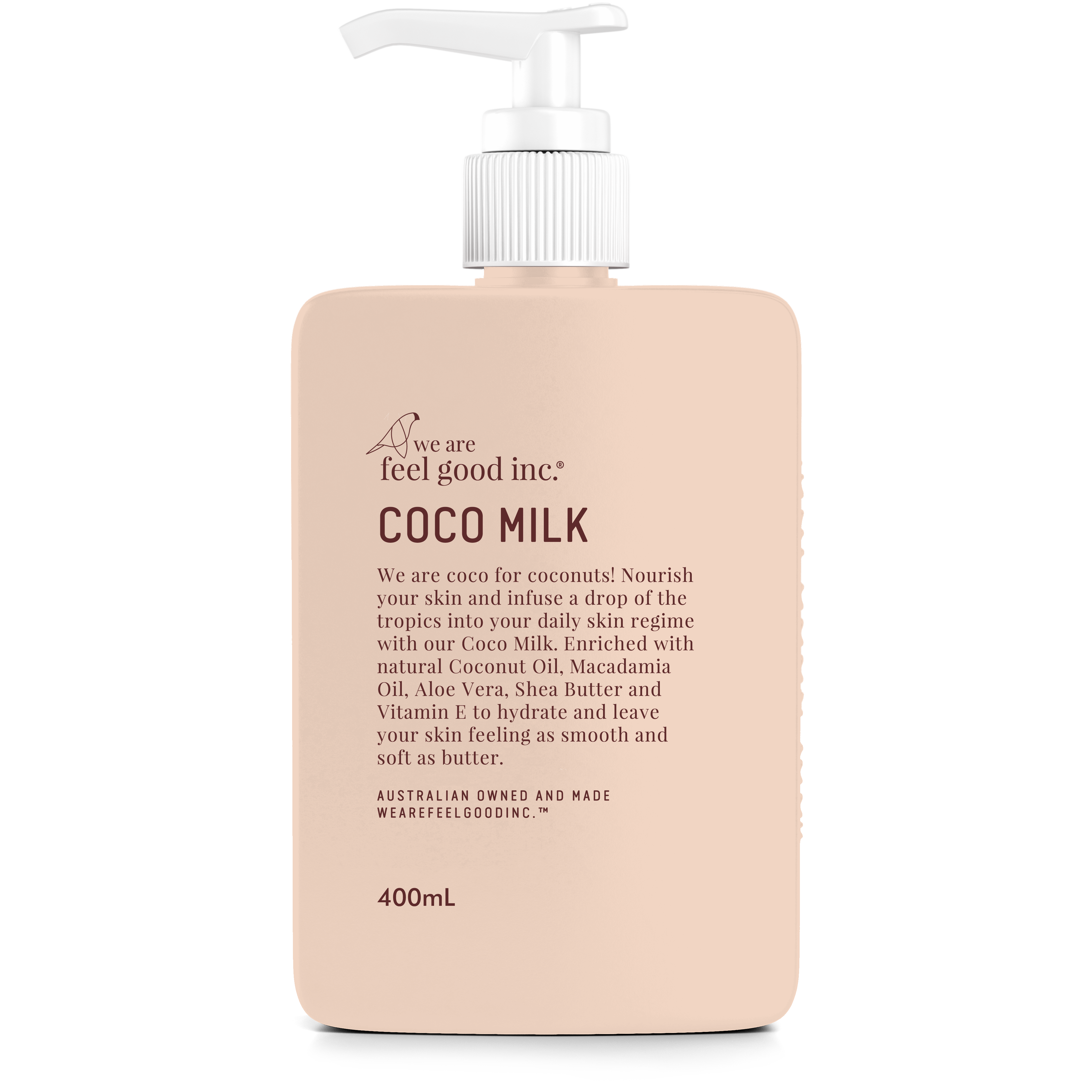 We Are Feel Good | Coco Milk Coconut Moisturiser (400ml)