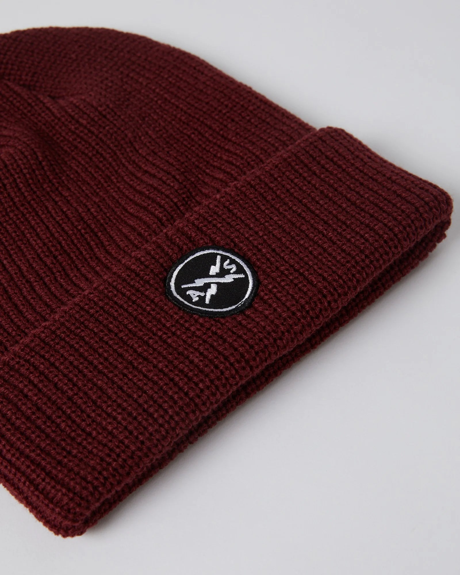 Alphabet Soup | Salty Beanie Burgundy