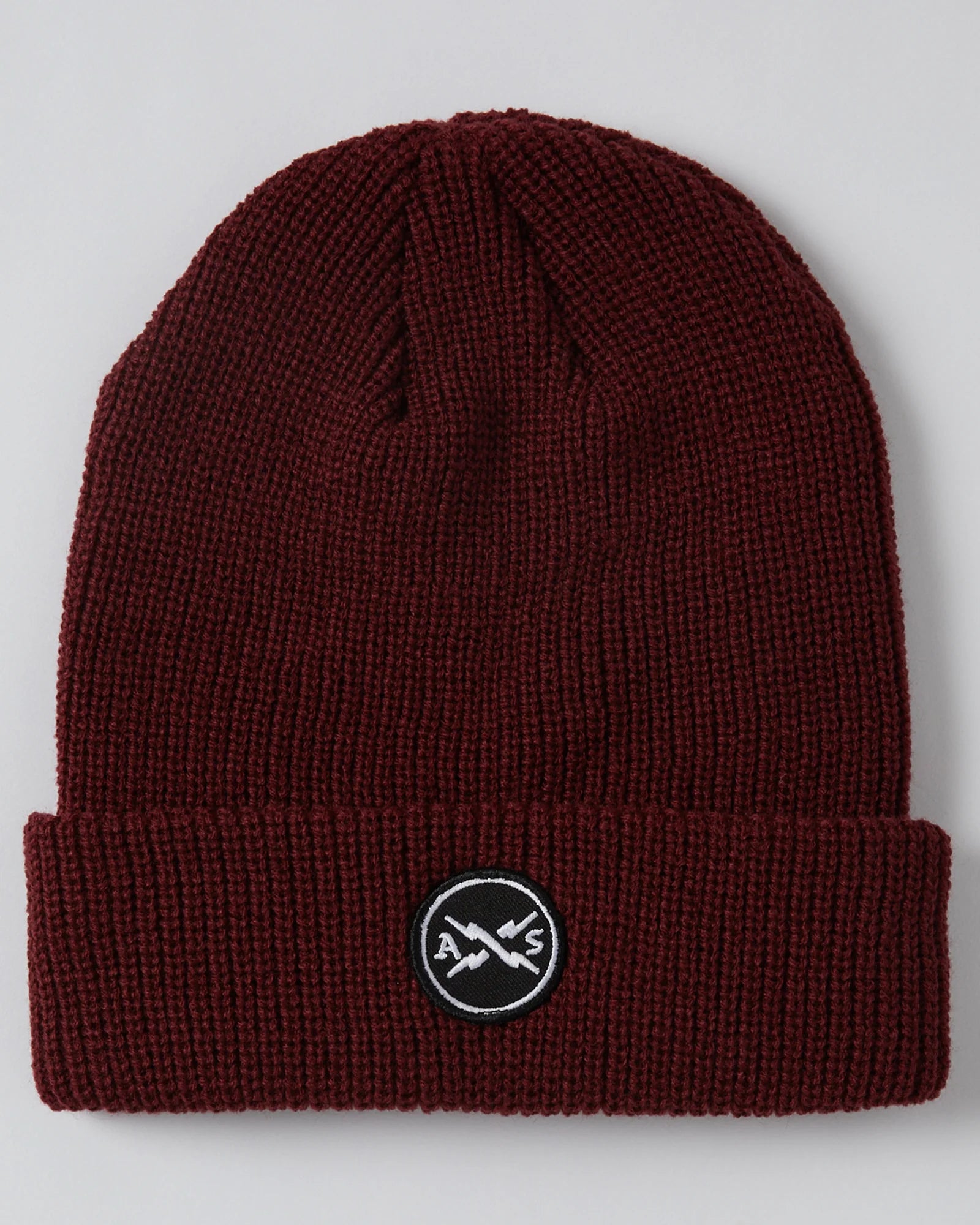 Alphabet Soup | Salty Beanie Burgundy